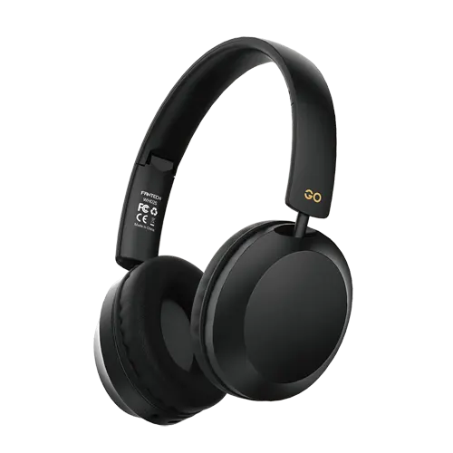FANTECH PERSONAL WIRELESS HEADPHONE GO AIR WH02S BLACK WH-02S-BK