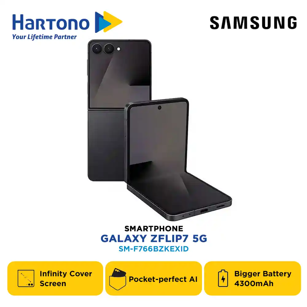 SAMSUNG SMARTPHONE GALAXY Z FLIP7 5G 12/512GB BLACK