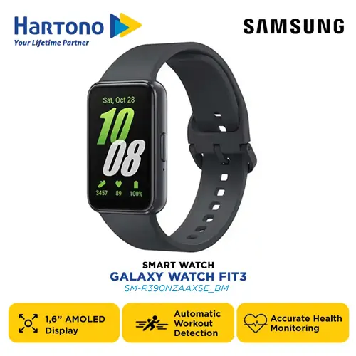 SAMSUNG SMART WATCH GALAXY FIT3 GREY