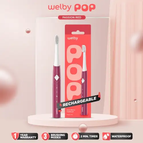 WELBY SIKAT GIGI ELEKTRIK ELECTRIC TOOTHBRUSH POP SERIES