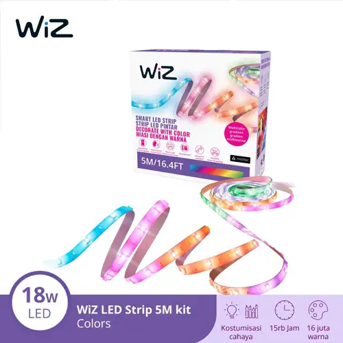 PHILIPS SMART LIGHT WIZ RGBIC LED STRIP 5M WIZRGBSTRIP5M