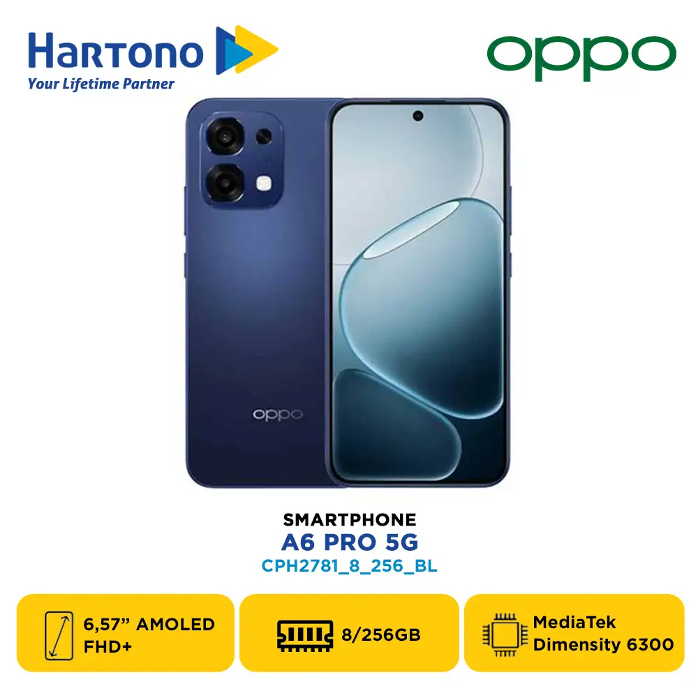 OPPO SMARTPHONE A6 PRO 5G 8/256GB BLUE
