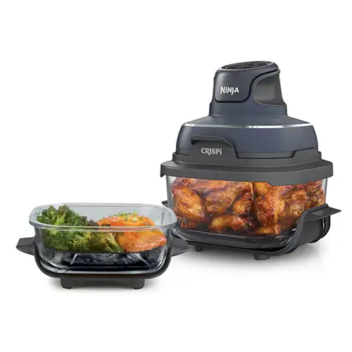 NINJA 4-IN-1 PORTABLE GLASS AIR FRYER FN101IDGY