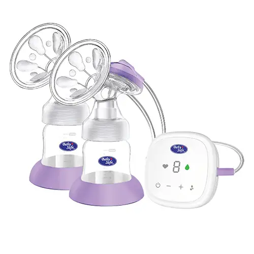 BABYSAFE ELECTRIC BREAST PUMP DOUBLE POMPA ASI BPE02