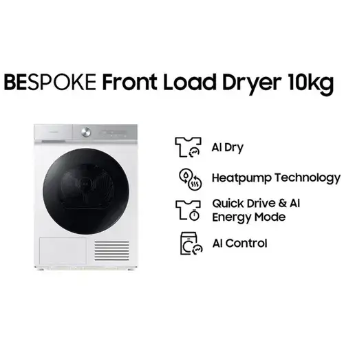 SAMSUNG DRYER PENGERING ELECTRIC DRYER 10 KG DV10BB9440GHSE