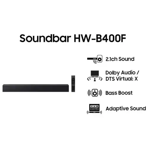 SAMSUNG B-SERIES SOUNDBAR 2.0 CH HW-B400F/XD