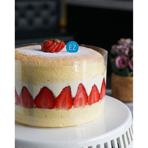 Strawberry Cheese Japanese Steam Cake