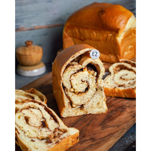Chocolate & Cheese Sourdough Shokupan Loaf