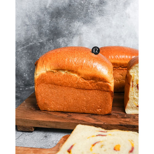 Ham & Cheese Sourdough Shokupan Loaf