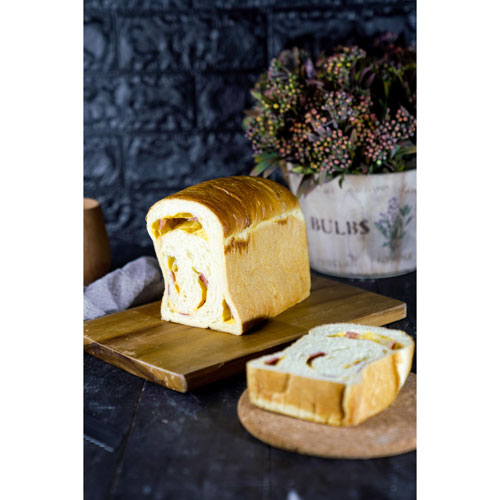 Ham & Cheese Sourdough Shokupan Loaf