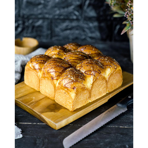 Sourdough Shokupan Ham & Cheese