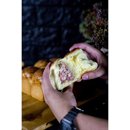 Sourdough Shokupan Ham & Cheese