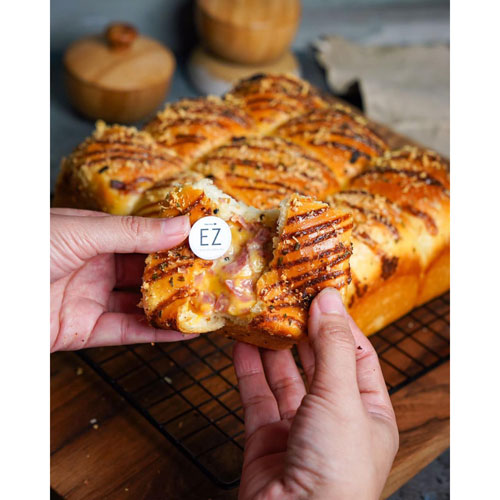 Sourdough Shokupan Ham & Cheese