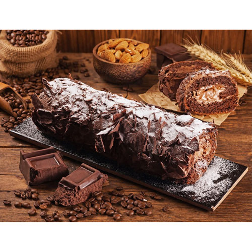 Double Choco Coffee Roll