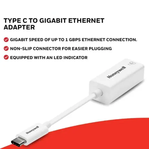 HONEYWELL KABEL CONVERTER TYPEC TO GIGABIT ETHERNET HONEYWELL07/ADP/WH