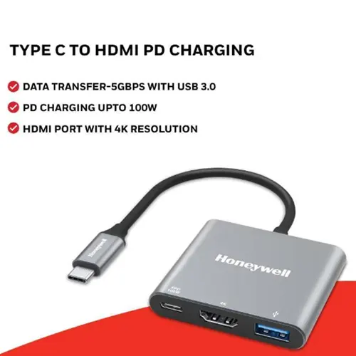 HONEYWELL KABEL CONVERTER TYPE C TO HDMI & USB HONEYWELL09/ADP/SL
