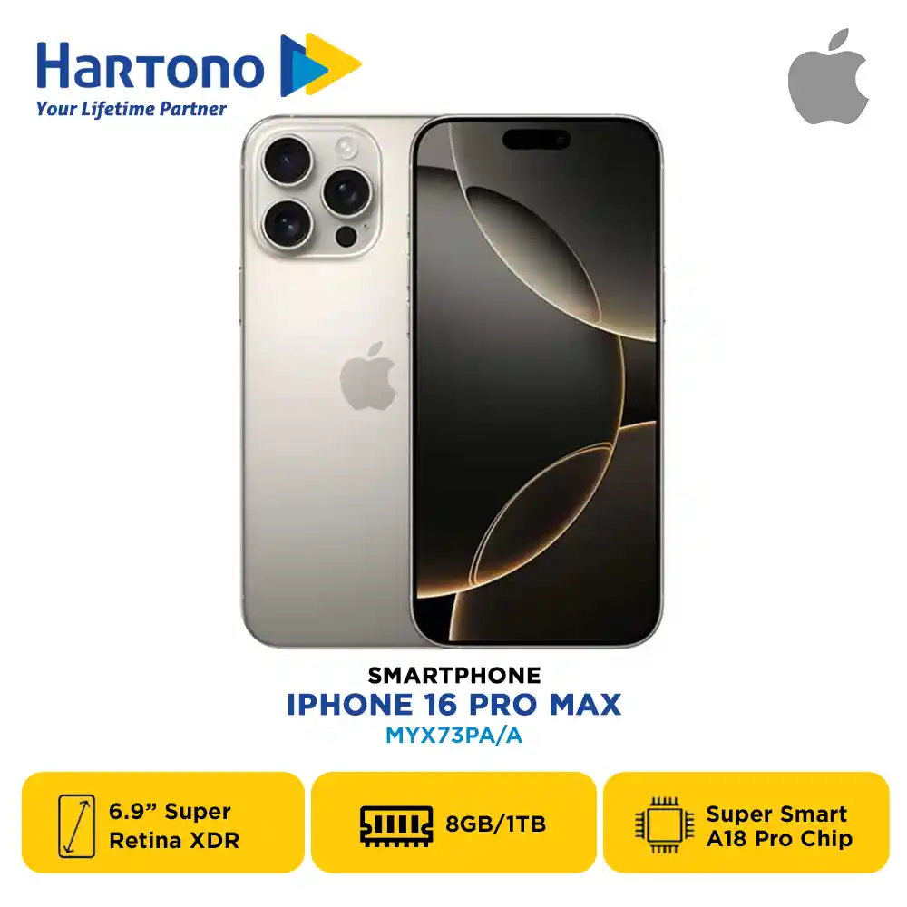 APPLE IPHONE 16 PRO MAX 1TB NATURAL TITANIUM MYX73PA/A