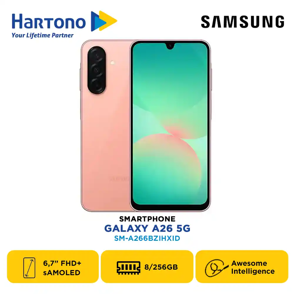 SAMSUNG SMARTPHONE GALAXY A26 5G 8/265GB PINK