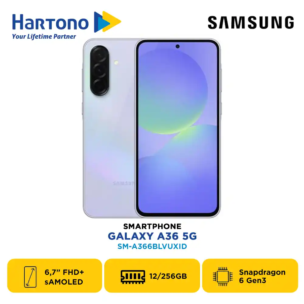 SAMSUNG SMARTPHONE GALAXY A36 5G 12/256GB LIGHT VIOLET