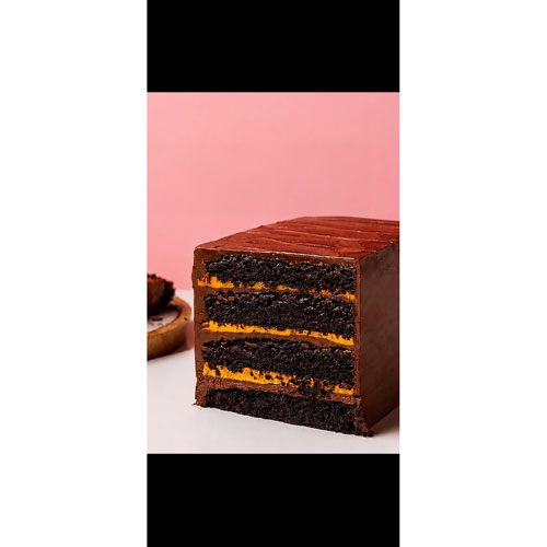London Caramel Chocolate Layer Cake