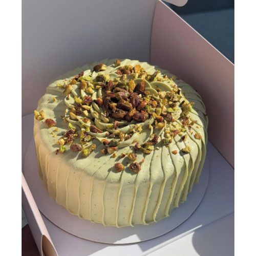 Tout de Sweet Pistchio Praline Cake