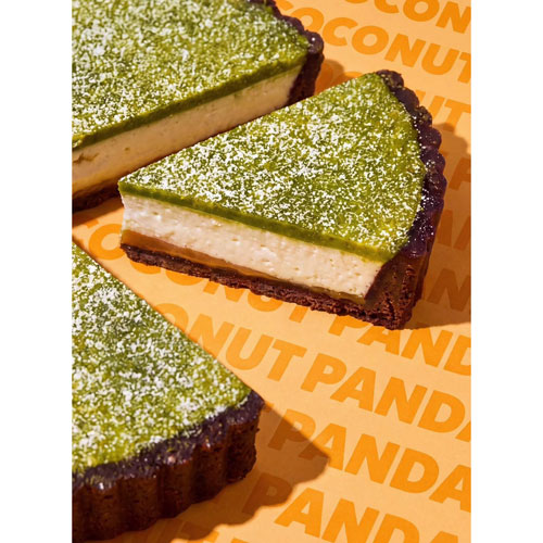 Pandan Coconut Gula Melaka Cheese Tart