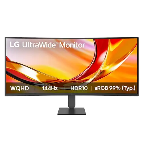 LG 34 INCH ULTRA WIDE WQHD CURVED MONITOR 34U620B-B_G3