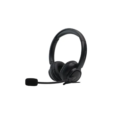 REXUS STEREO WIRED HEADPHONE WO2 BLACK RX-WO2-BK