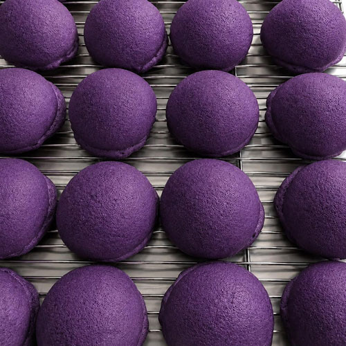 Purple Sweet Potato Mexican Bun