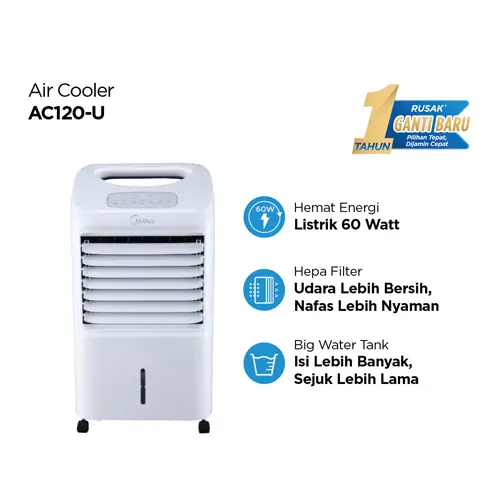 MIDEA AIR COOLER 7 LITER AC-120U