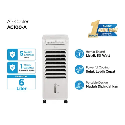 MIDEA PENDINGIN UDARA AIR COOLER 6 L AC100 SERIES