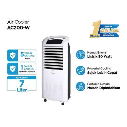 Midea Air Cooler 7 Liter AC200-W