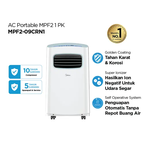 MIDEA AC PORTABLE AIR CONDITIONER PF SERIES
