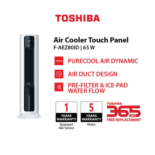 TOSHIBA TOWER PENDINGIN UDARA AIR COOLER 7 L F-AEZ80ID