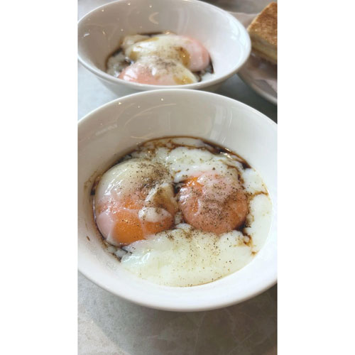 Telur Setengah Matang