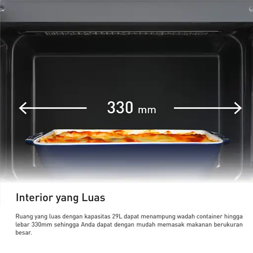 PANASONIC COUNTERTOP MICROWAVE GRILL NN-GD35QBTTE