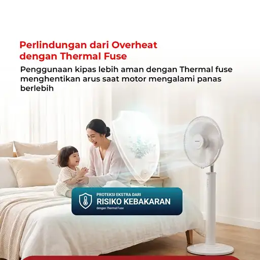 POLYTRON KIPAS ANGIN BERDIRI STAND FAN PFN161W