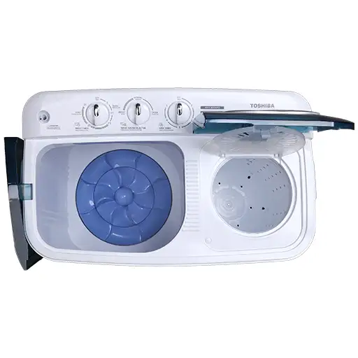 TOSHIBA MESIN CUCI 2 TABUNG SEMI AUTO WASHER 6.5 KG VH-H75MN