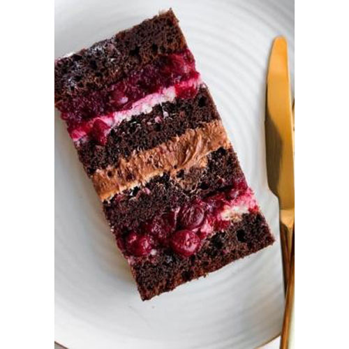 Cherry Layali Dome Cake