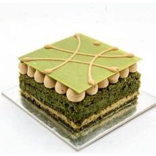 Almond & Matcha Dacquoise