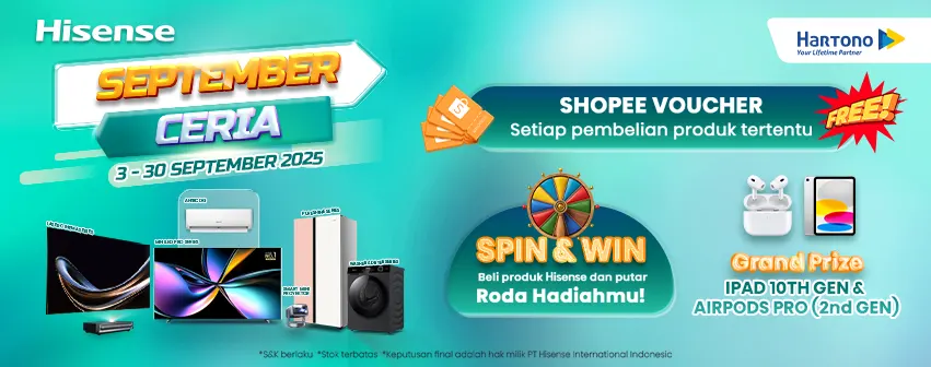 Hisense September Ceria