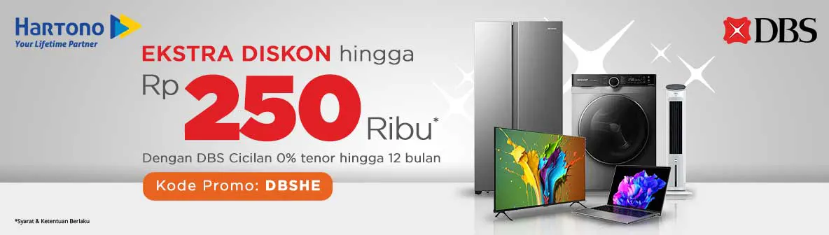 Belanja Elektronik Online lebih Hemat pakai Kartu Kredit DBS diskon hingga 250rb
