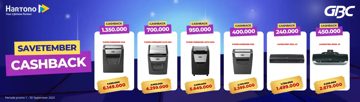 GBC Savetember Cashback