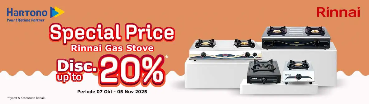 Kompor Gas Portable Rinnai