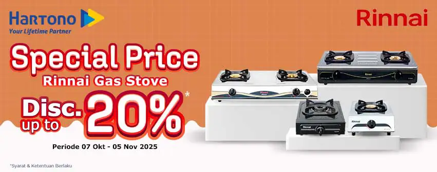 Kompor Gas Portable Rinnai