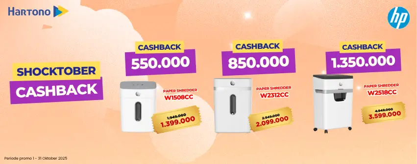 HP Paper Shredder Special Cashback
