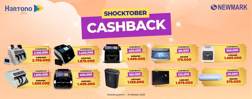 Newmark Shocktober Cashback