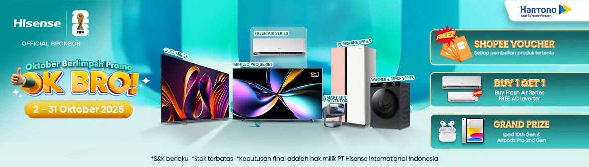 Hisense Oktober Berlimpah Promo
