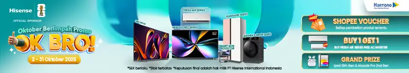 Hisense Oktober Berlimpah Promo