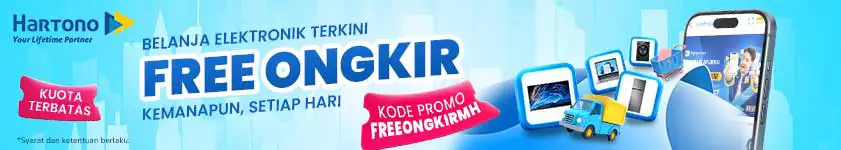 Belanja Elektronik Online di MyHartono Gratis Ongkir!!